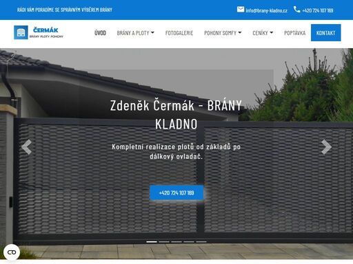 kompletní realizace plotů - od základů po dálkový ovladač. brány, ploty, pohony - dodávka, výroba, montáž.