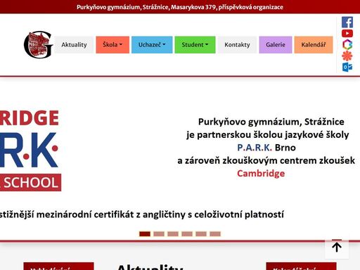 purkyňovo gymnázium, strážnice, masarykova 379, příspěvková organizace