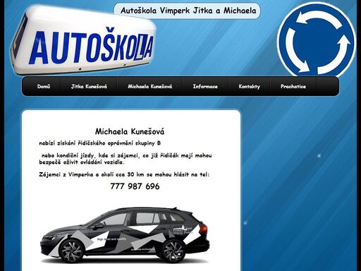 výuka řidičského umění. získání řidičského oprávnění skupiny b, holčičí autoškola vimperk, autoškola strakonice, autoškola prachatice