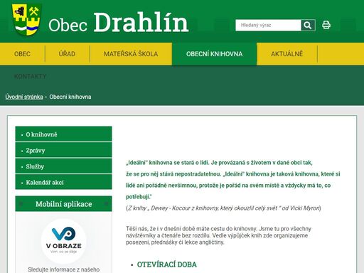 obecní knihovna