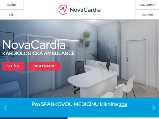 objednejte se na vyšetření srdce. zakládáme si na krátkých lhůtách pro objednání.