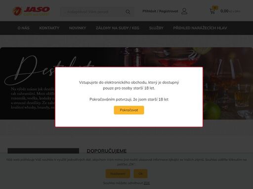 velkoobchod s nápoji a pochutinami. v nabídce jsou tabákové výrobky, sušené maso jerky, sirupy monin, pivo, víno, káva, instantní nápoje, řecké potraviny, španělské olivy, cukrovinky a žvýkačky, dochucovací prostředky, masné výrobky, kečupy. prodej a půjčování chladicích a výčepních zařízení.