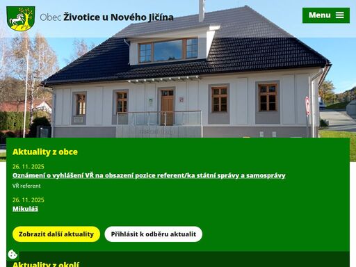 obec leží v oblasti přírodního parku pobeskydí v moravskoslezském kraji jihovýchodně od města nový jičín. první písemná zmínka o obci je z roku 1411.