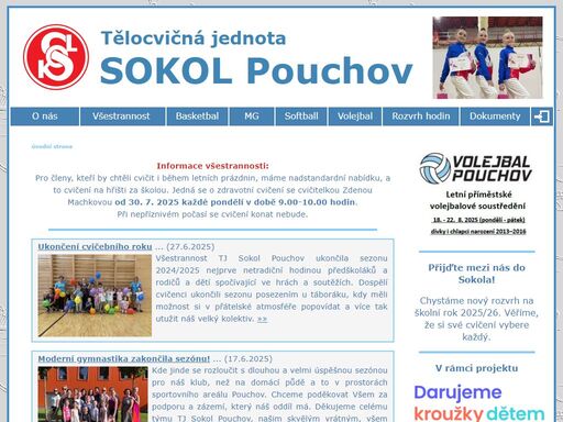 tělocvičná jednota sokol pouchov