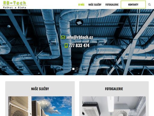 tepelná čerpadla, elektroinstalace, požární klapky, montáž, servis, klimatizací ústí nad labem