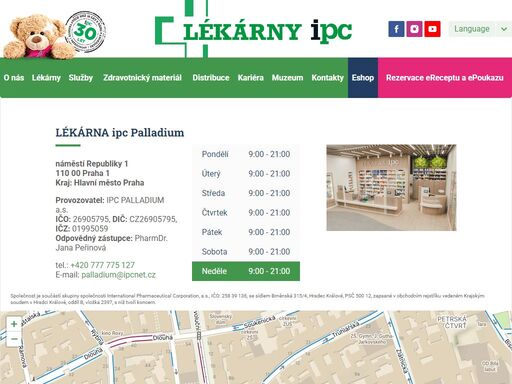 lékárny ipc – tradiční české lékárny. vše začalo sametovou revolucí a spuštěním postupné privatizace státních lékáren v naší zemi.