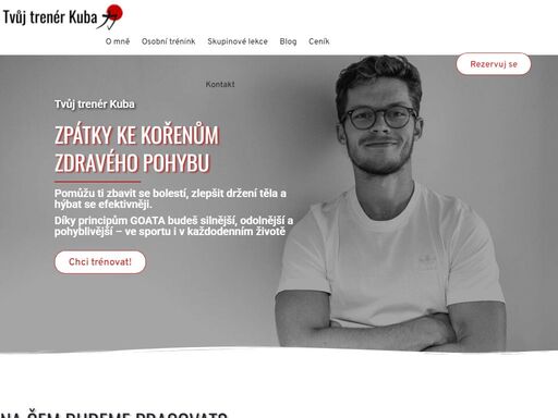 goata - osobní trénink a skupinové lekce - hýbej se zdravě a bez bolesti. zbav se dlouhodobých bolestí, začni cvičit lépe a zdravě