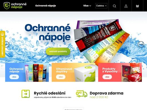 český výrobce z vysočiny specializující se na mineralizované ochranné nápoje v prášku s vitaminy a minerály. vyrábíme i doplňky stravy vitamín c, d3 + zinek, sypané čaje, horké nápoje a ovocné sirupy.