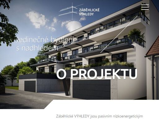 jedinečné bydlení s nadhledem