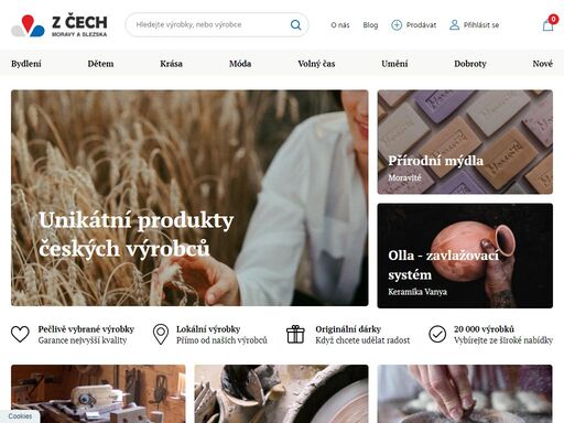 vybíráme pro vás jen to nejlepší z čech, moravy a slezska. jen u nás můžete na jednom místě zakoupit kvalitní produkty přímo od jejich výrobců.