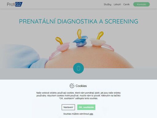 není třeba se bát, je třeba vědět. prenatální screening je prevencí umožňující odhalit rizika dříve, než se objeví první příznaky. 
