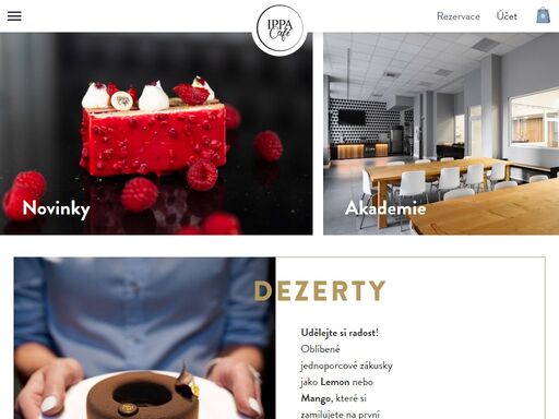 ippa café se specializuje na výrobu dortů, dezertů a zákusků. ochutnat je můžete v pražské kavárně ippa café a nebo nabízíme jejich rozvoz po celé praze