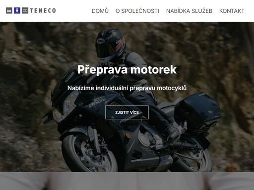 nabídka služeb; keramické pece · externí výpaly keramiky · správa majetku a nemovitostí · boxy na zbraně · přeprava motocyklů · teneco, spol. s.r.o..