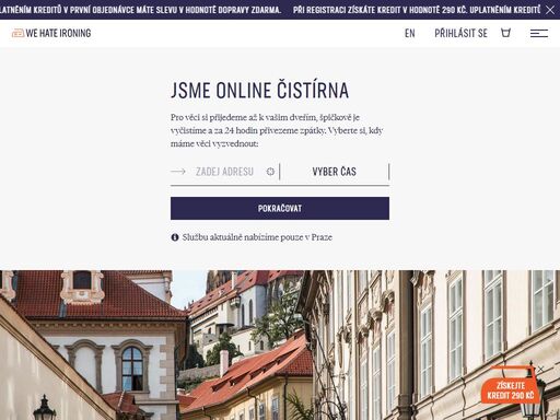 online čistírna praha – vaše prádlo profesionálně vyčistíme, vypereme, vyžehlíme a za 24 hodin přivezeme zpět – čisté prádlo bez starostí.