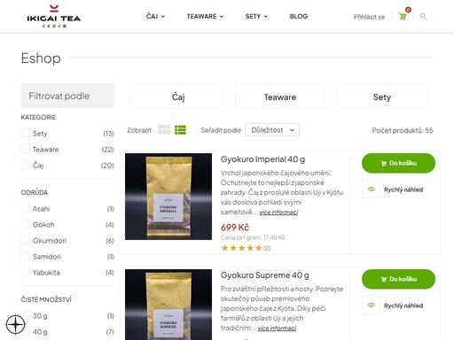 všechny čaje i teaware jsou původem z japonska. ručíme za kvalitu a čerstvost. vychutnejte si svůj šálek přítomnosti.