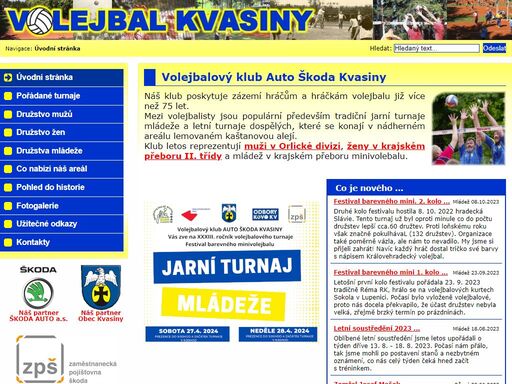 www.volejbal-kvasiny.cz