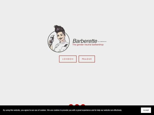 welcome to barberette. we operate a gender neutral approach to hair with 
service defined pricing. we offer distinctive hair styles with no gender 
boundaries, in a queer lgbt+ accepting space, where anyone can feel 
comfortable to ask for any hairstyle they wish to have.