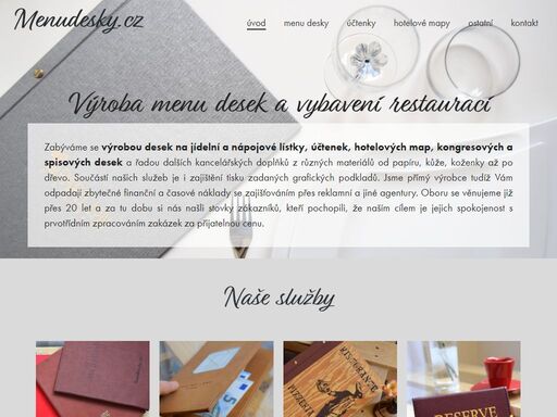 www.menudesky.cz