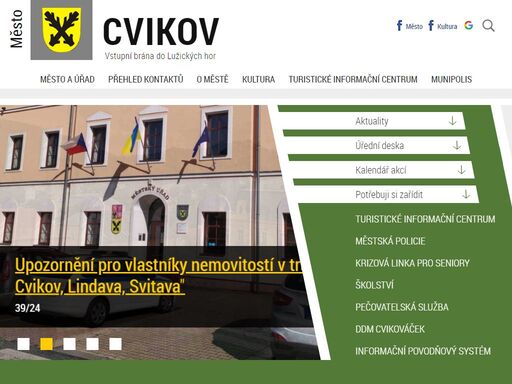 www.cvikov.cz