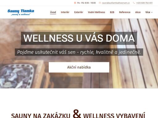 www.sauny-tlamka.cz