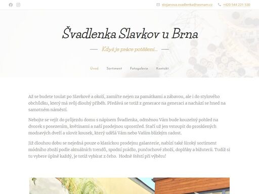 www.svadlenkaslavkov.cz