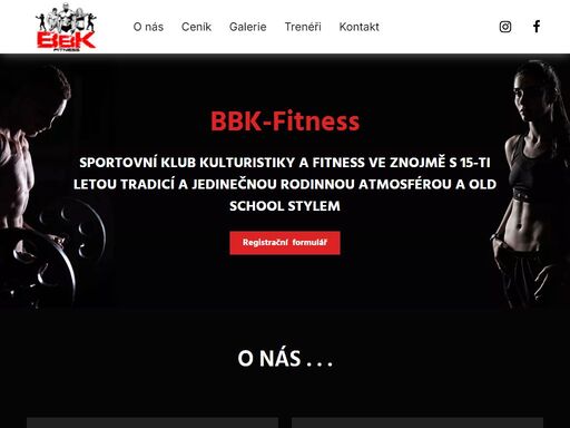 hledáte pořádnou oldschool posilovnu? u nás jste na správném místě. přijďte si zacvičit do našeho klubu bbk-fitness ve znojmě. otevřeno 24/7 pro vás!