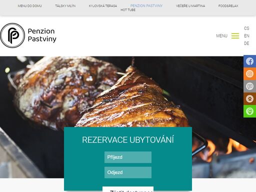 www.penzion-pastviny.cz