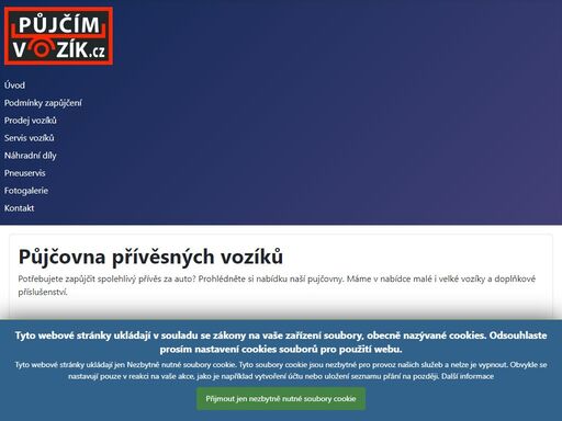 www.pujcimvozik.cz
