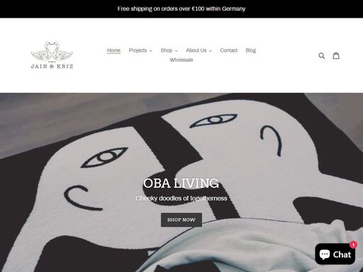 germany based design studio offering creative services for effective brand communication as well as uniquely artistic textiles and jewellery. spontaneous playful doodles are the starting point for cheerful accents for home and the body such as pillows/cushions, blankets, quilts, brooches, prints.