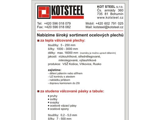 kotsteel.cz