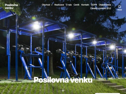 www.posilovnavenku.cz