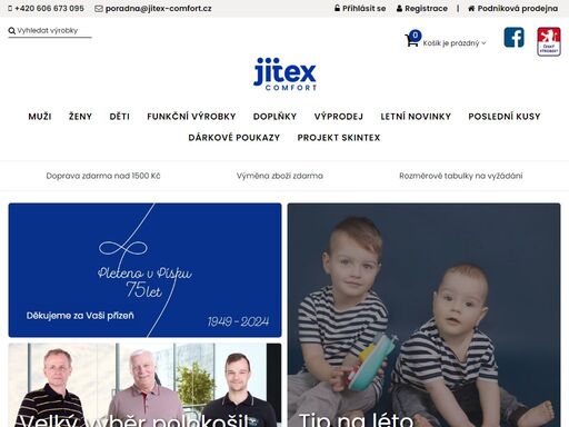 jitex - český výrobce pleteného zboží