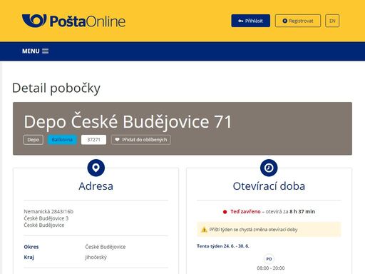 postaonline.cz/detail-pobocky/-/pobocky/detail/37271