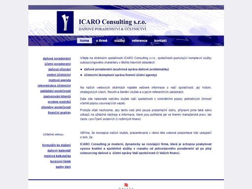 icaro consulting s.r.o. - daňové poradenství a účetnictví