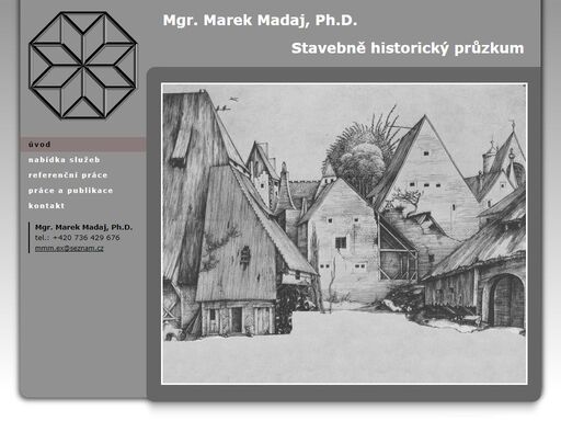mgr. marek madaj - stavebně historický průzkum