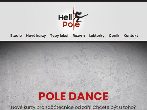 sportovní a taneční studio v kladně. pole dance, akrobacie, sport. kurzy pro děti i dospělé v hellpole.