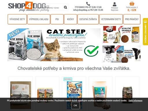 www.shop4dog.cz