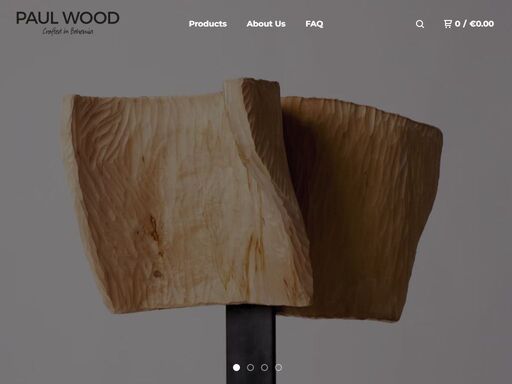 paul wood | crafted in bohemia | handmade home decor | locally sourced materials | environmentally friendly products