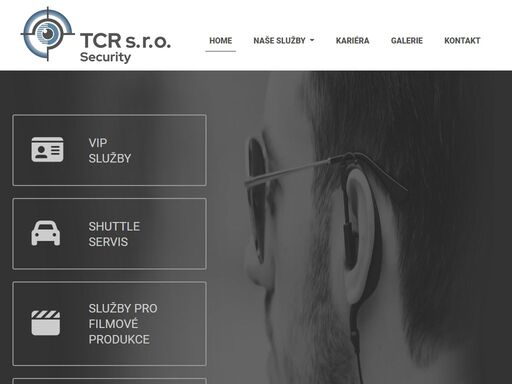 jsme bezpečnostní agentura tcr group security, svým klientům nabízíme profesionální služby v oblasti bezpečnosti pro osoby, majetek, filmové produkce i kulturní a sportovní akce.