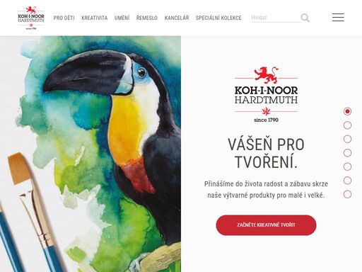 český výrobce psacích a výtvarných potřeb koh-i-noor hardtmuth přináší do života radost a zábavu skrze výtvarné potřeby pro malé i velké.