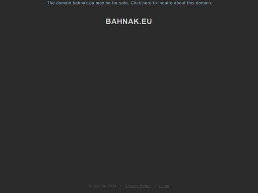 www.bahnak.eu
