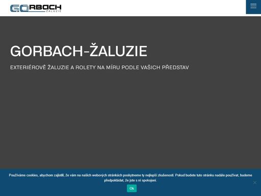 gorbach-zaluzie.cz