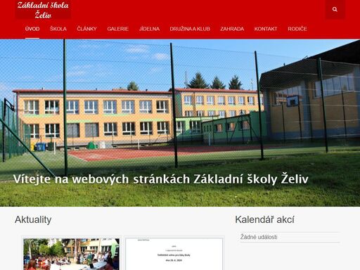 oficiální stránky základní školy želiv.