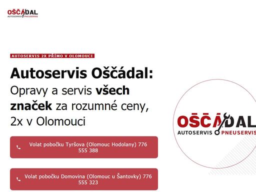 www.autoservisoscadal.cz