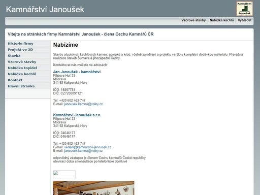 www.kamnarstvi-janousek.cz