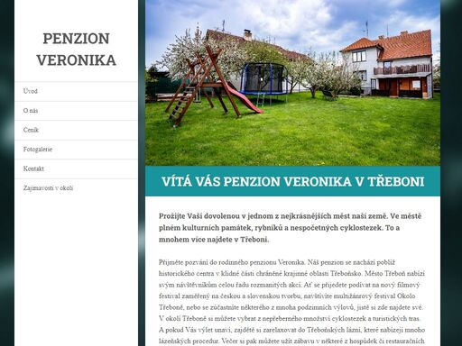 www.penzionveronika-trebon.cz