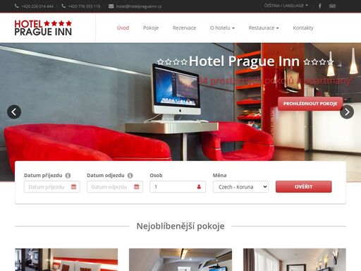 vítejte v hotelu prague inn | hotelpragueinn.cz
