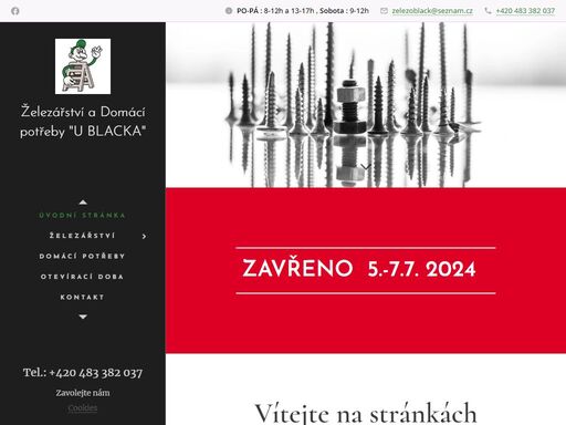 www.zelezarstvi-u-blacka.com