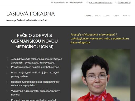 péče o zdraví s germánskou novou medicínou (gnm)