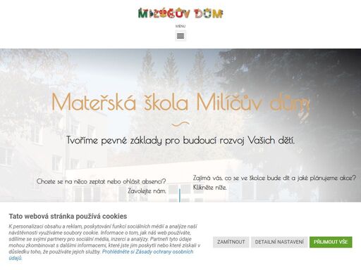 www.milicuvdum.cz